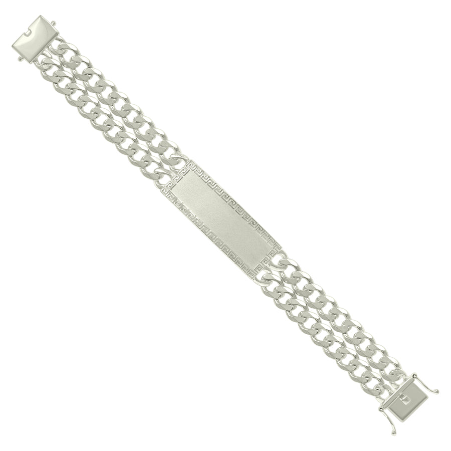 925 Sterling Silver Id Bracelet 8"