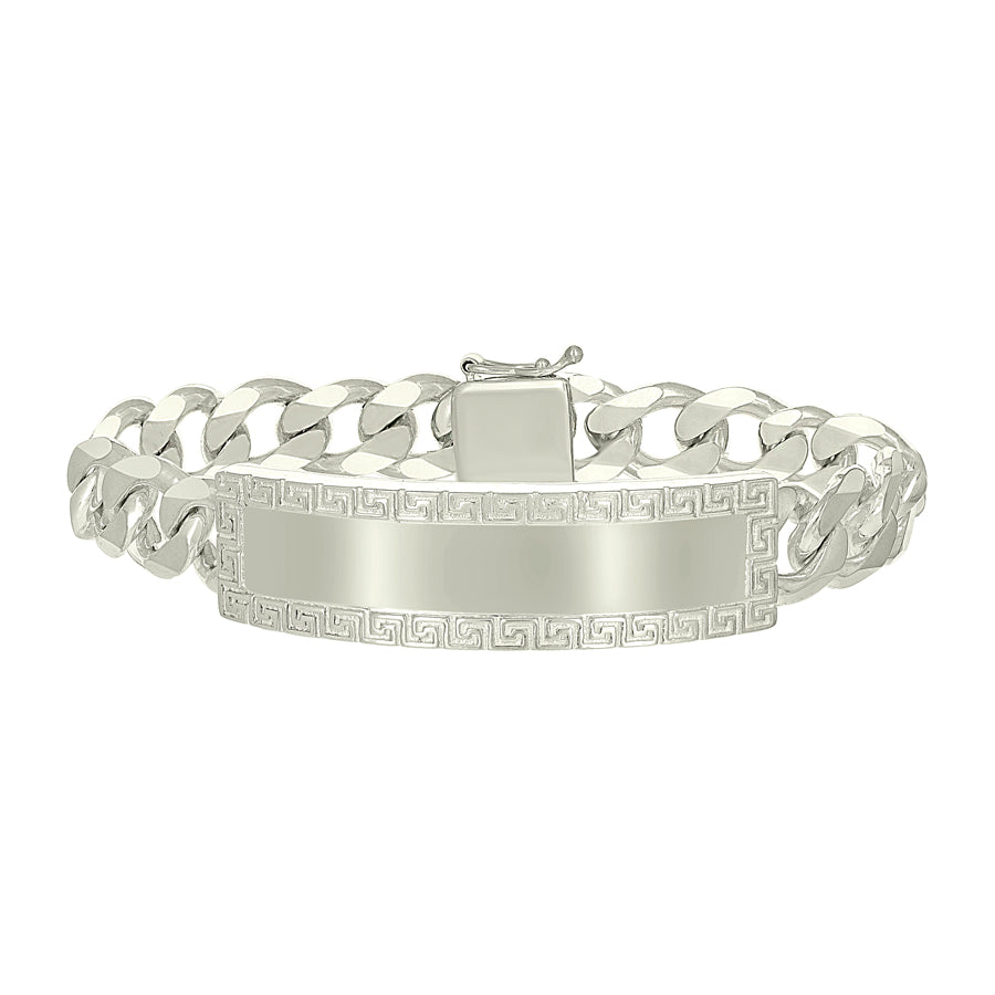 925 Sterling Silver Id Bracelet 8"