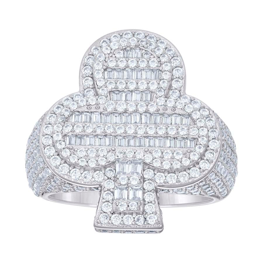 925 Sterling Silver Cz Ring