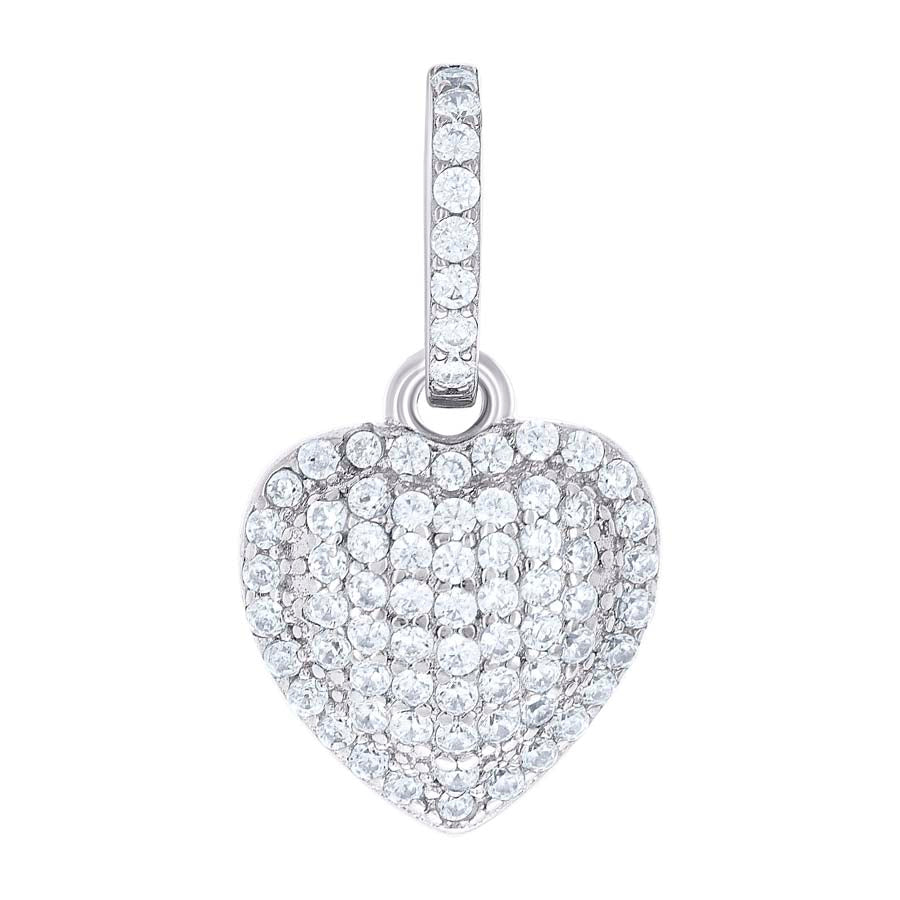 925 Sterling Silver Cz Pendant