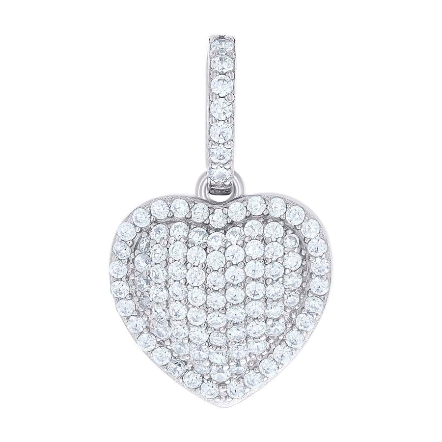 925 Sterling Silver Cz Pendant
