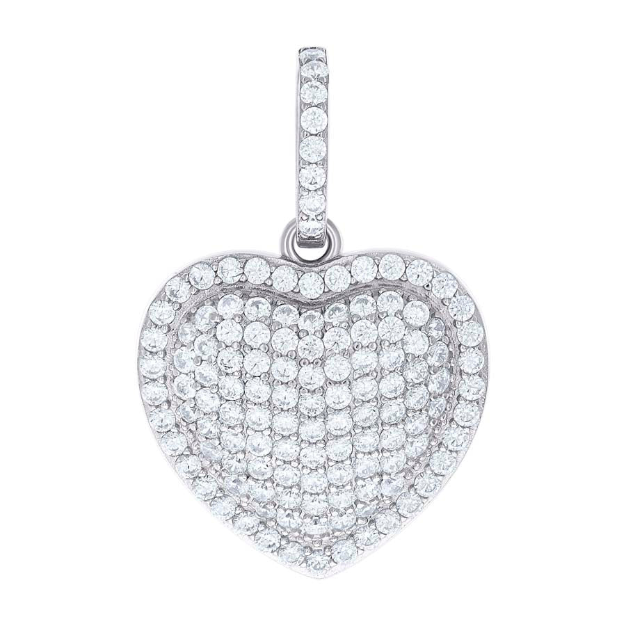 925 Sterling Silver Cz Pendant