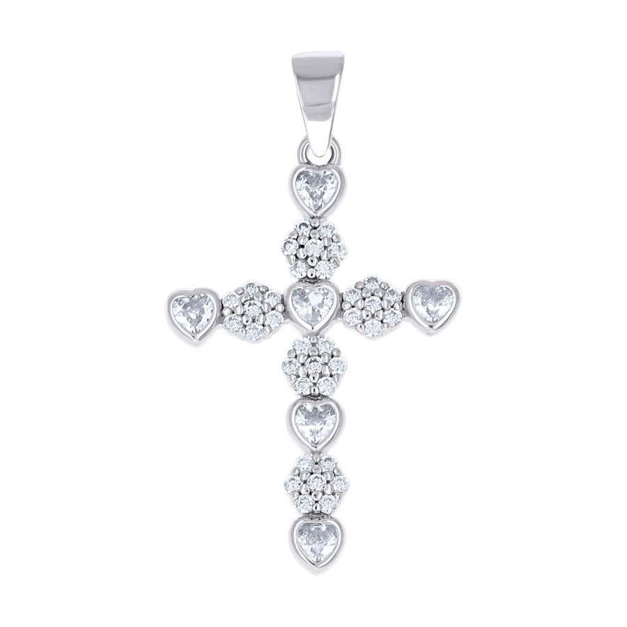 925 Sterling Silver Cz Pendant