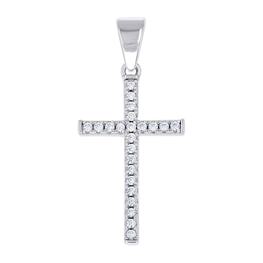 925 Sterling Silver Cz Pendant