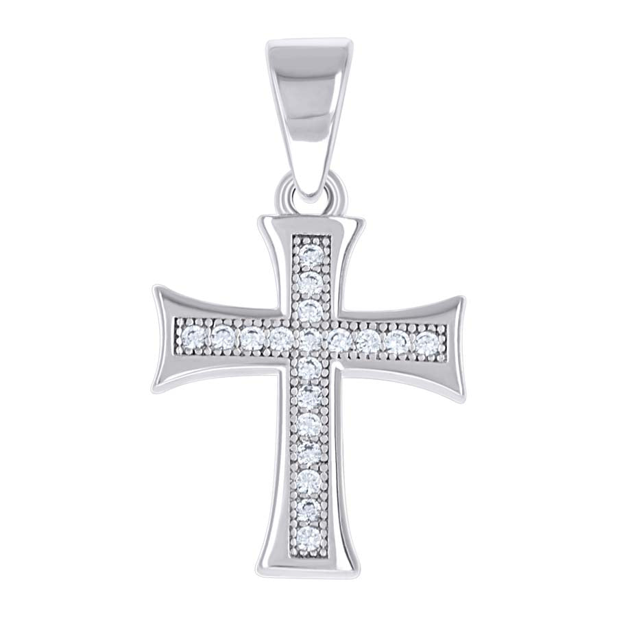 925 Sterling Silver Cz Pendant