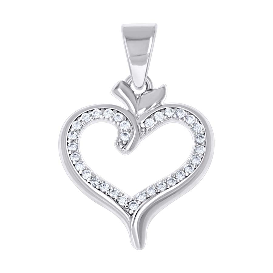 925 Sterling Silver Cz Pendant