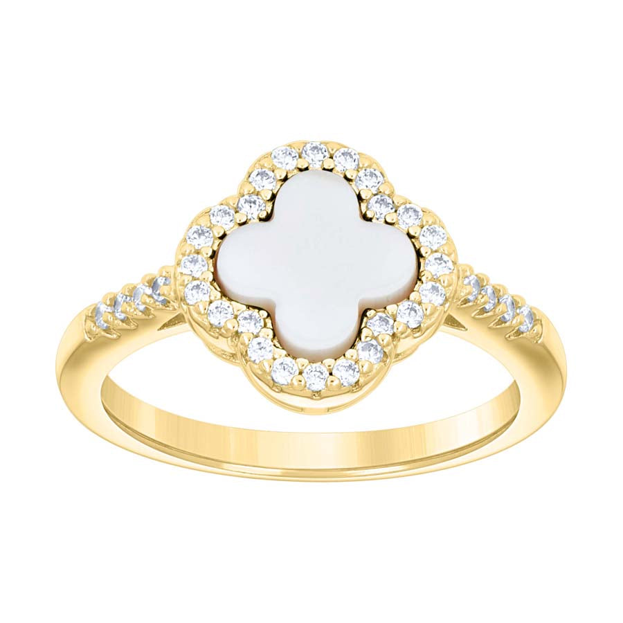 925 Sterling Silver Cz 10mm Ring S5-S9