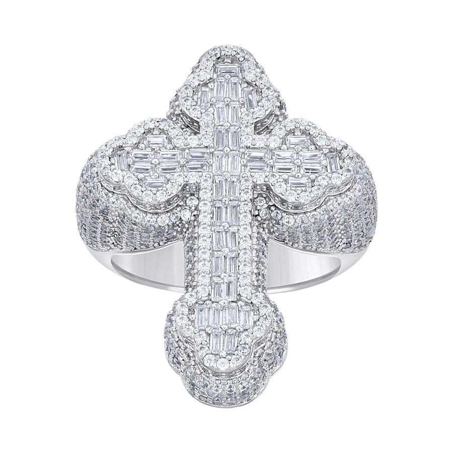 925 Sterling Silver Cz Ring S9-S12