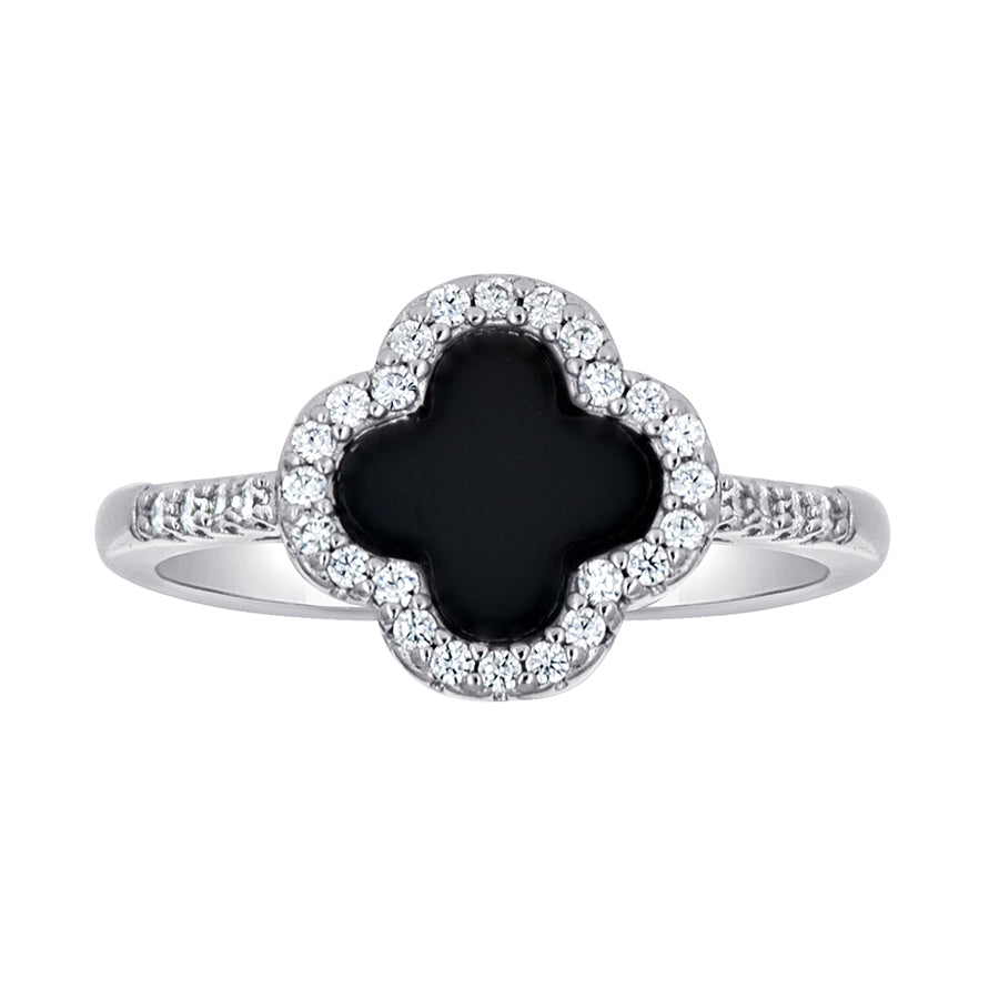 925 Sterling Silver Cz 10mm Ring S5-S9