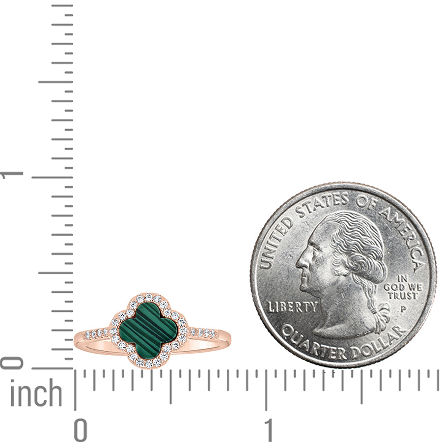 925 Sterling Silver Cz 10mm Ring S5-S10