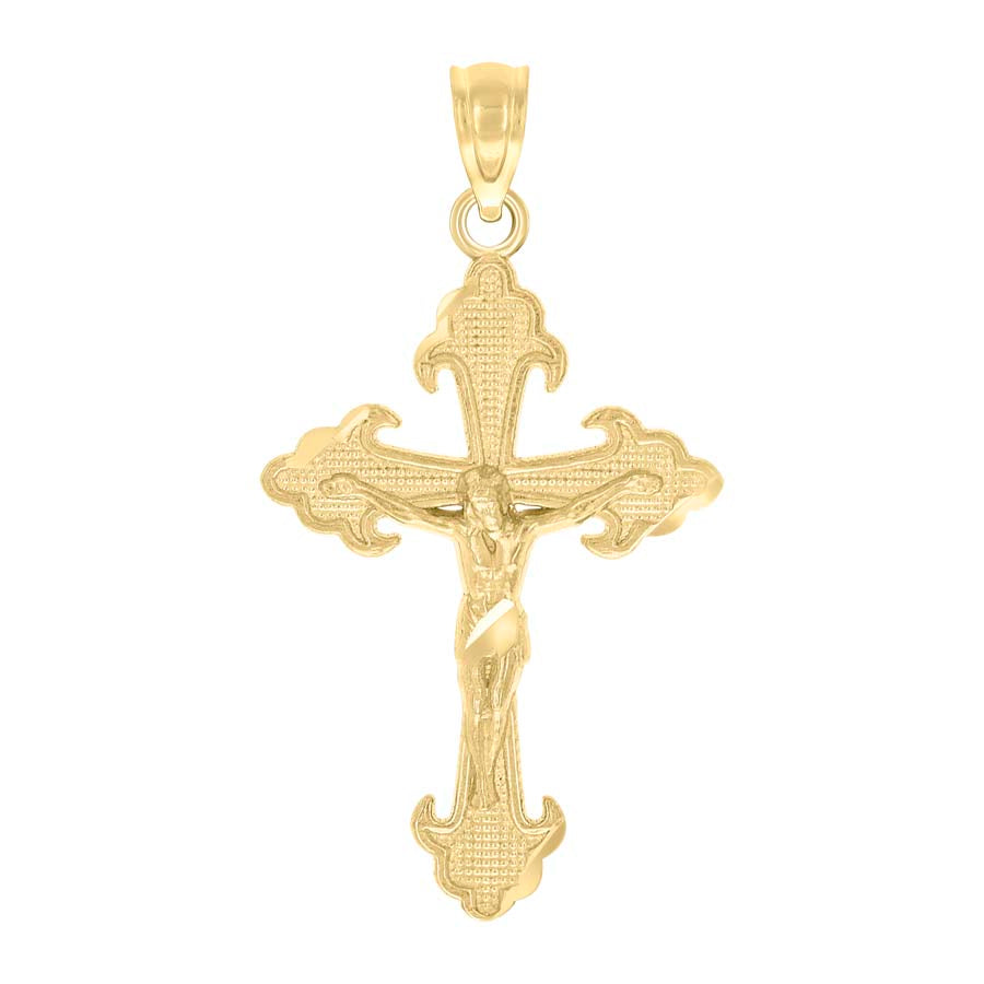 10Kt-Gold Cross Pendant