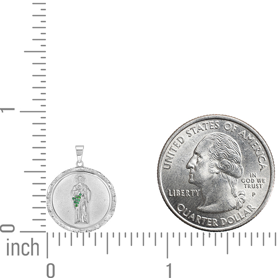 925 Sterling Silver Cz Pendant