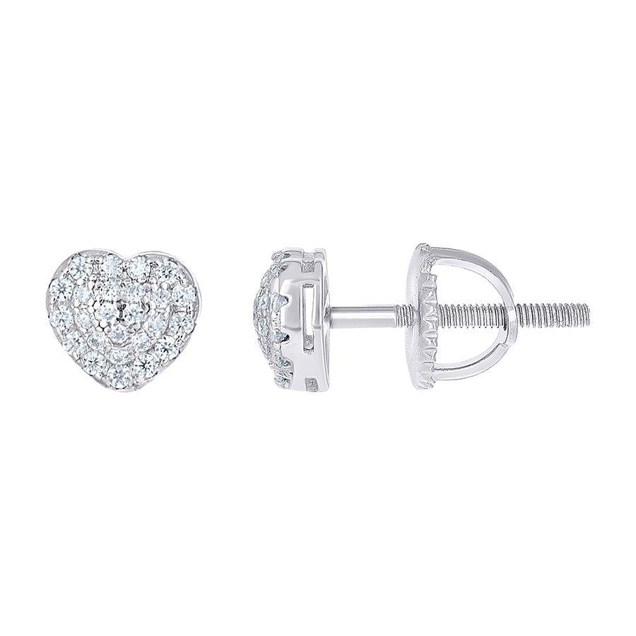 925 Sterling Silver Cz Earrings
