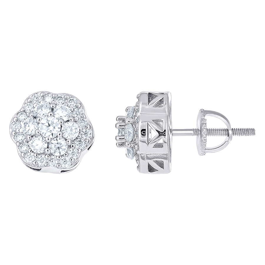 925 Sterling Silver Cz Earrings