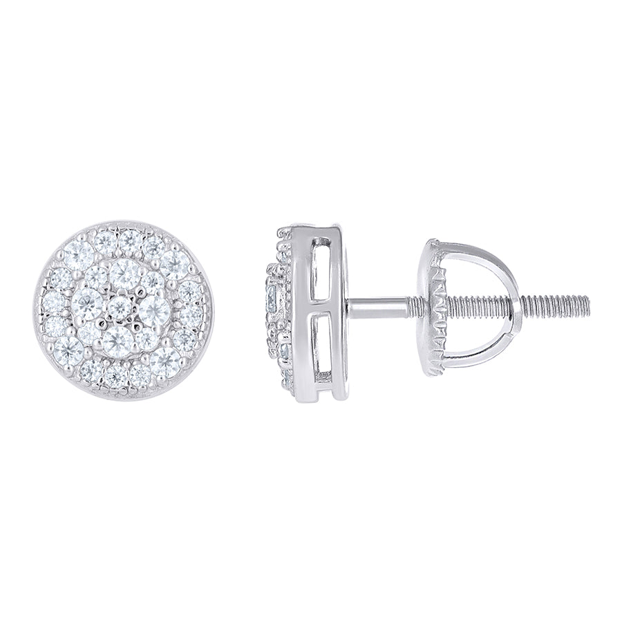 925 Sterling Silver Cz Earrings