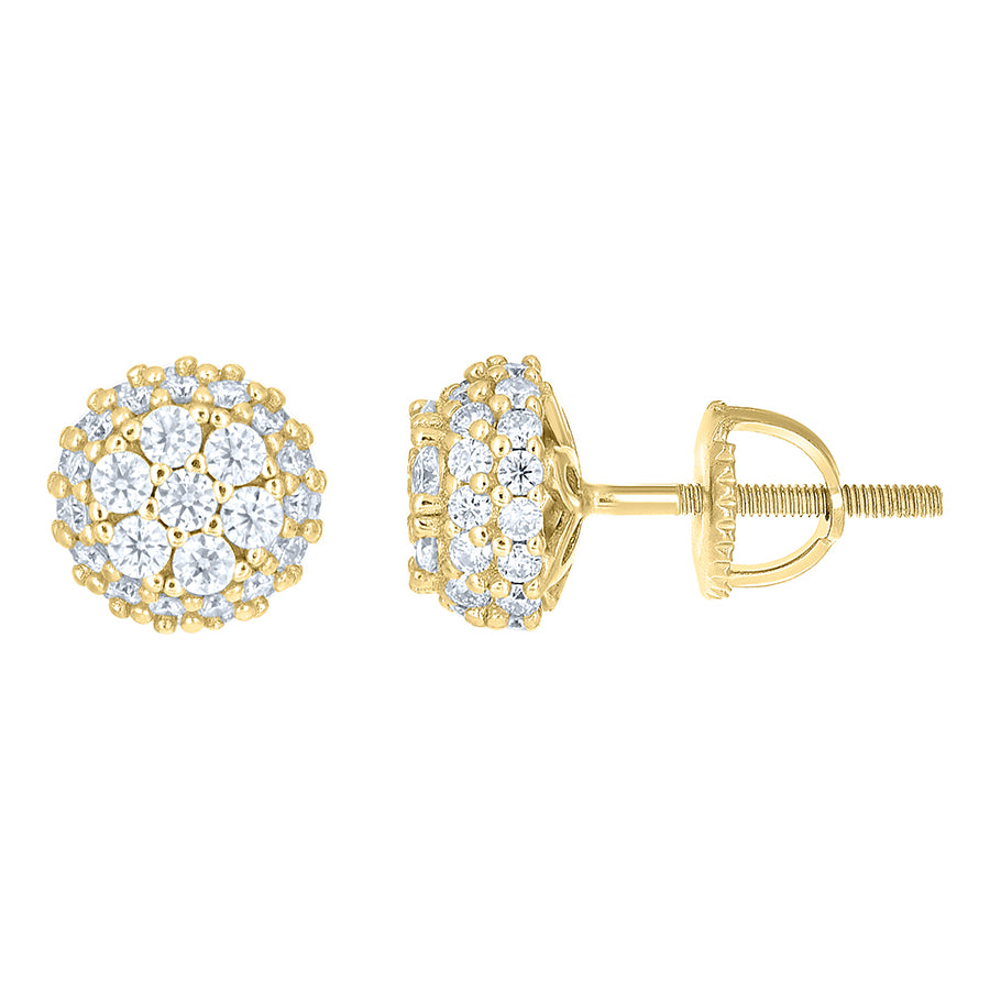925 Sterling Silver Cz Earrings