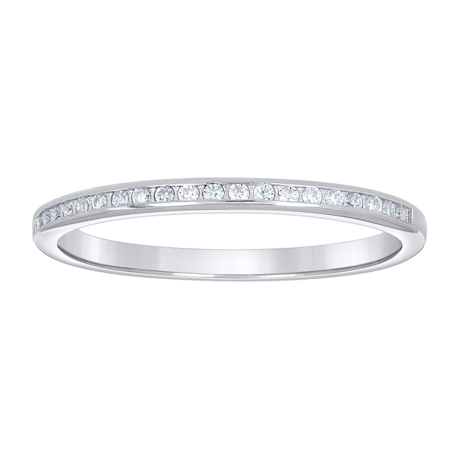 925 Sterling Silver Moissanite Ring