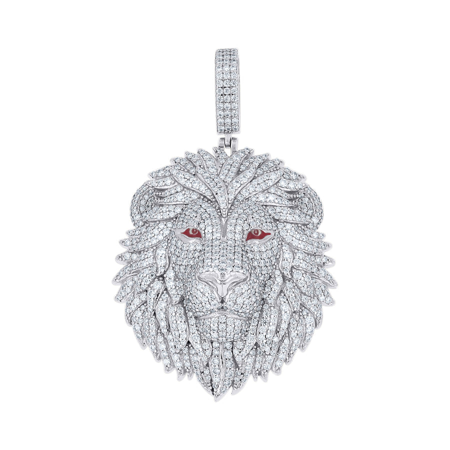 925 Sterling Silver Moissanite Pendant