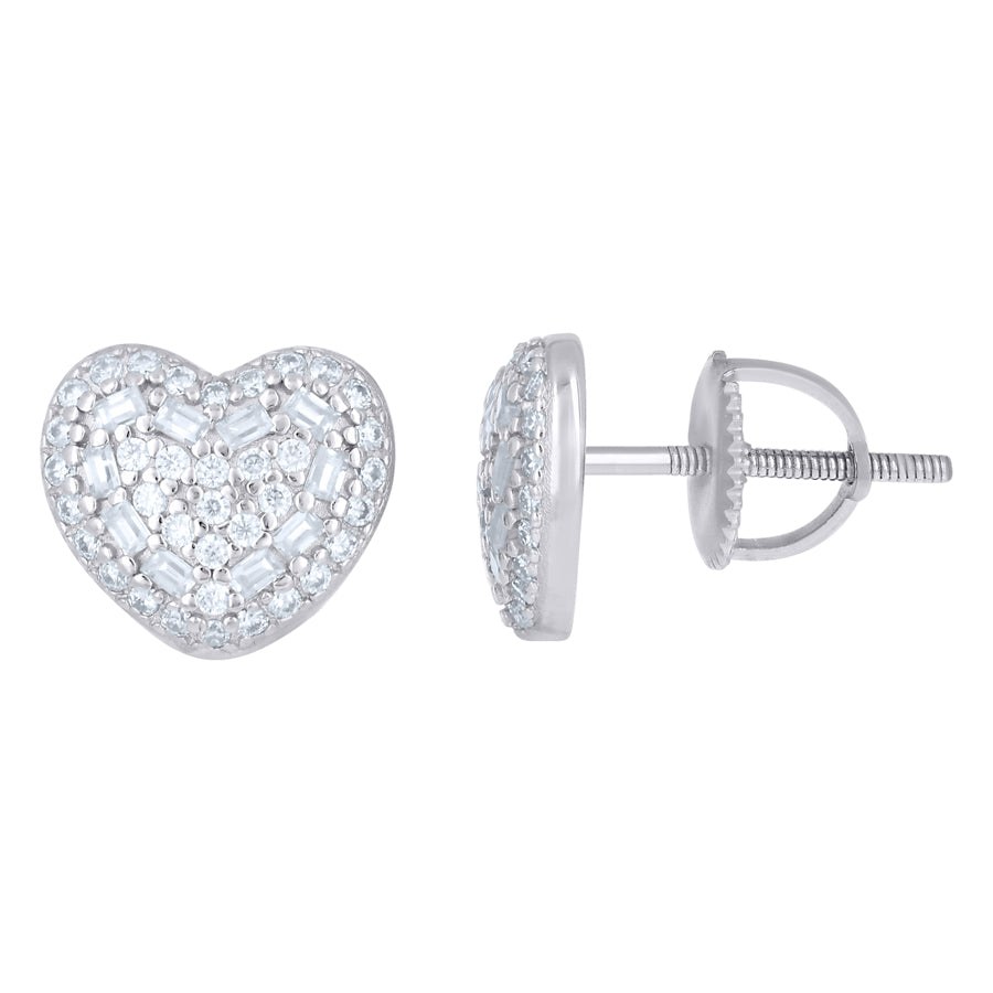 925 Sterling Silver Moissanite Earrings