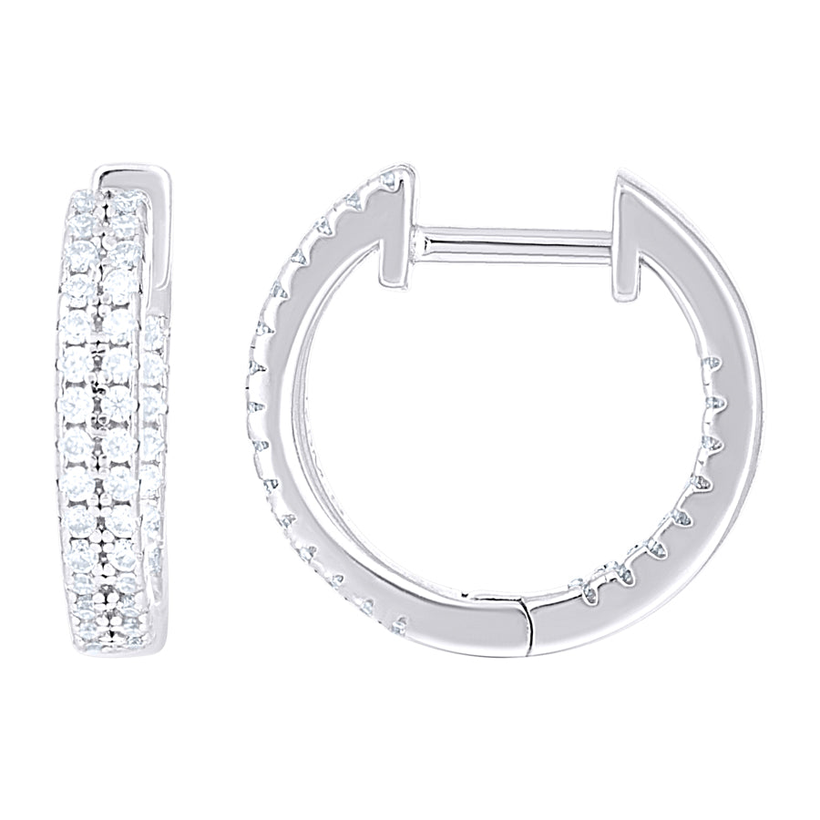 925 Sterling Silver Moissanite Earrings