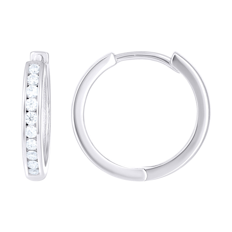 925 Sterling Silver Moissanite Earrings