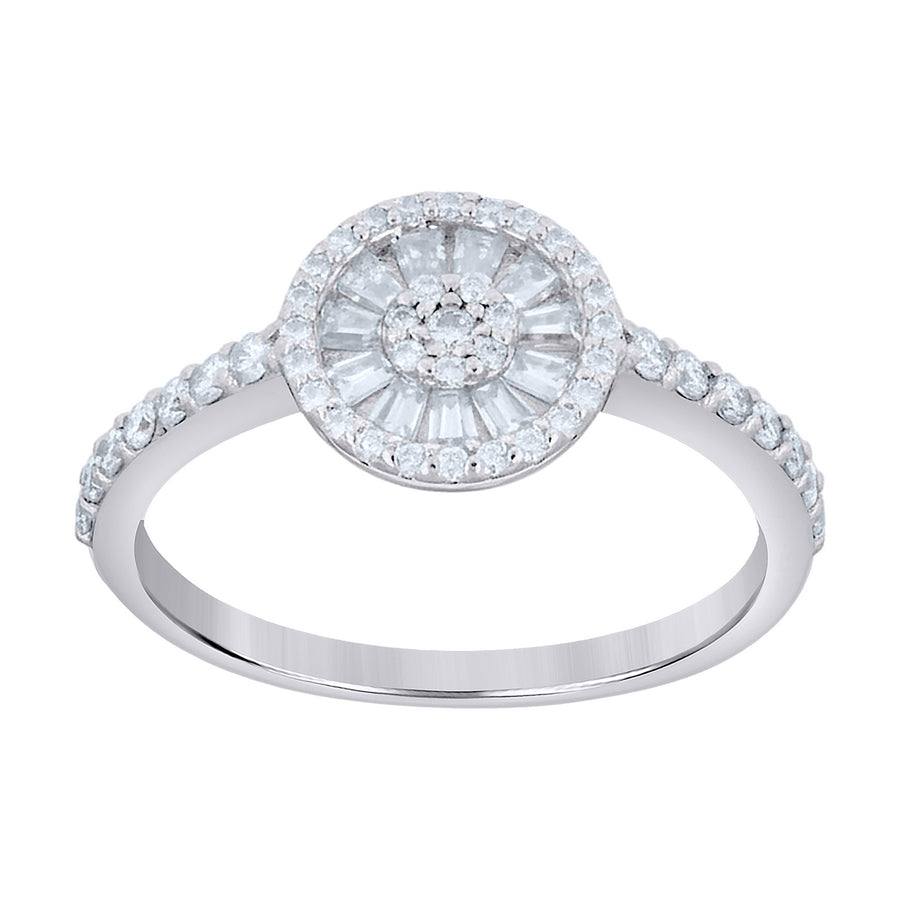 925 Sterling Silver Moissanite Ring