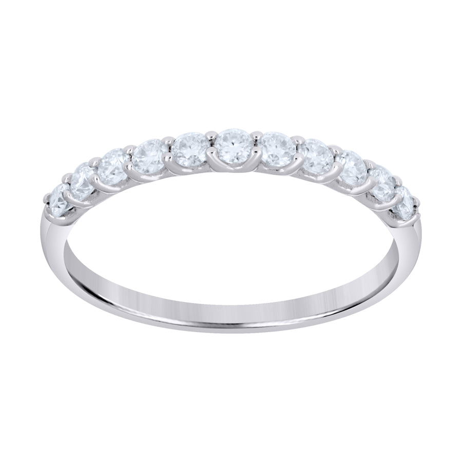 925 Sterling Silver Moissanite Ring