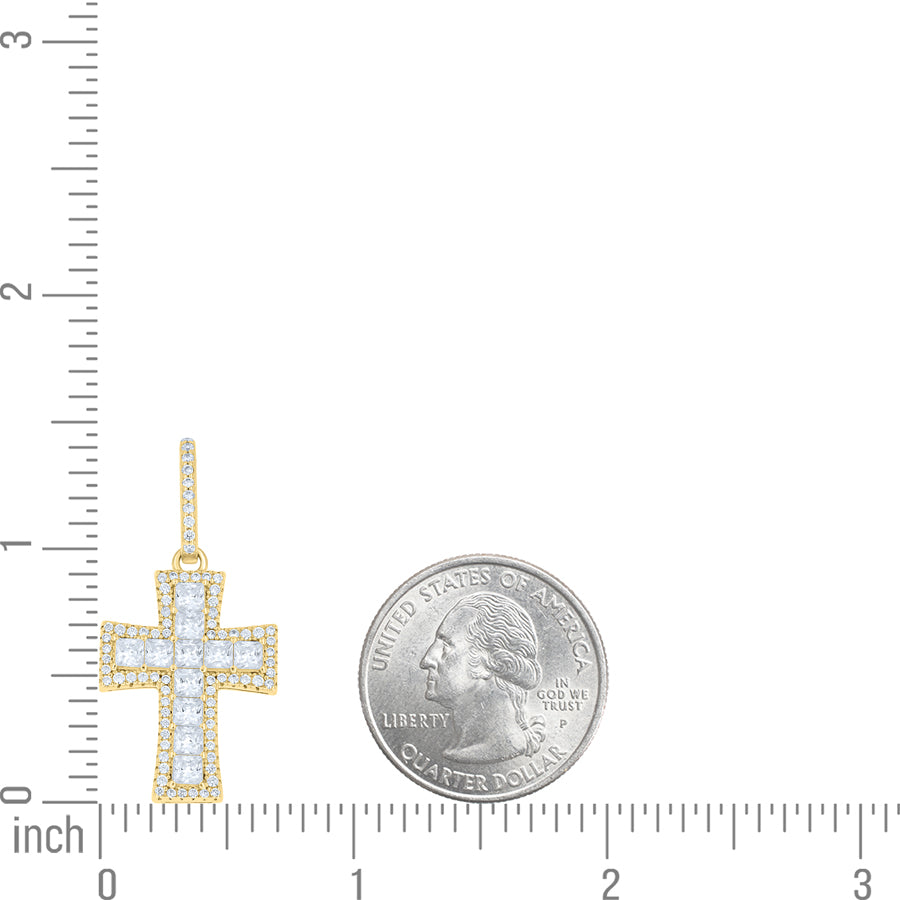 925 Sterling Silver Cz Pendant