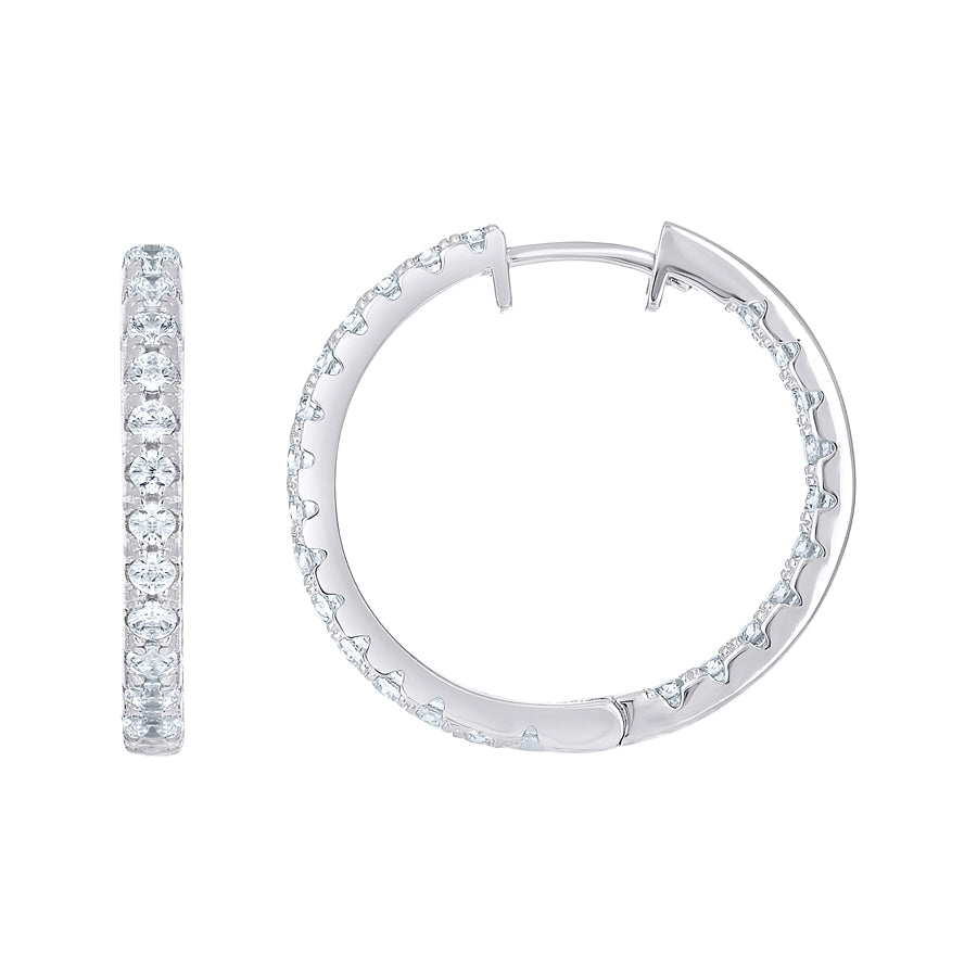 925 Sterling Silver Cz Earrings