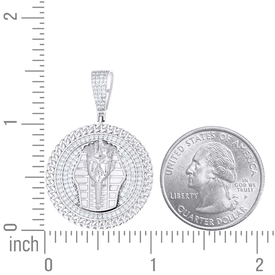 925 Sterling Silver Cz Pendant
