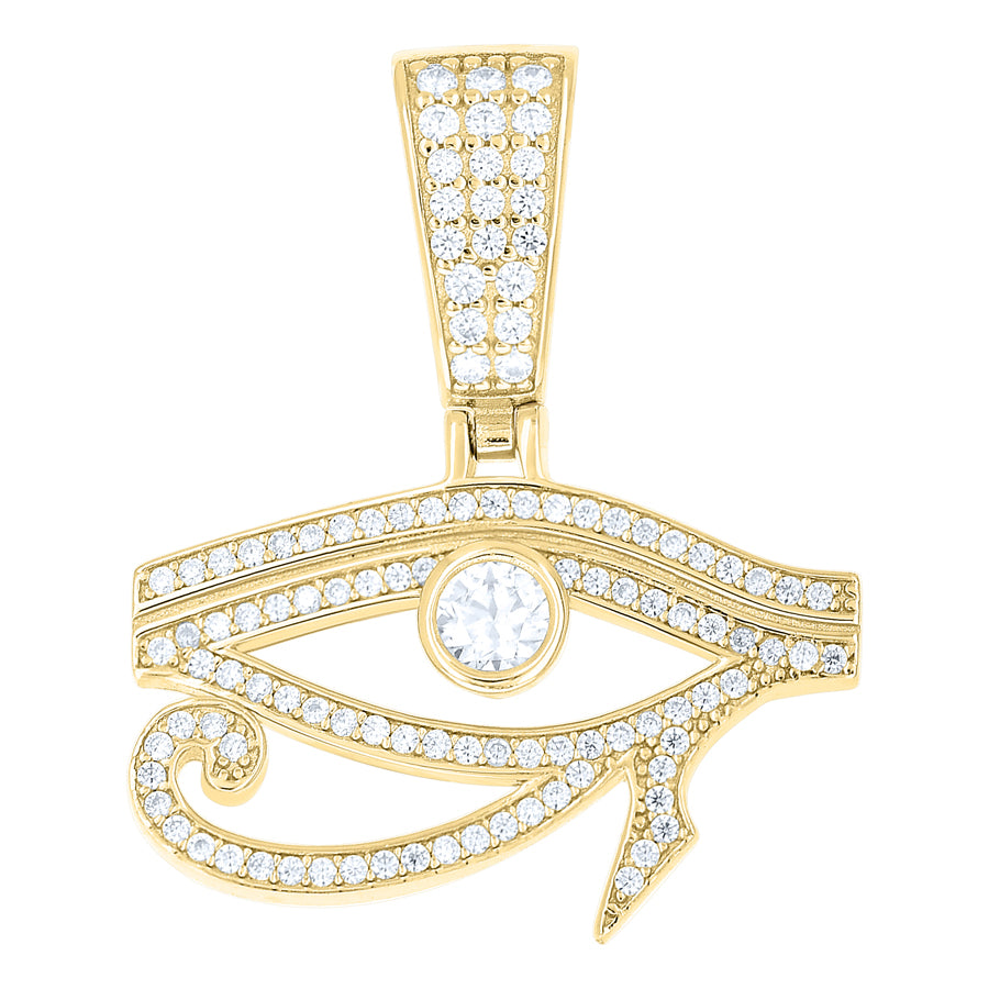 925 Sterling Silver Moissanite Pendant