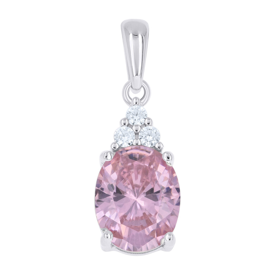925 Sterling Silver Cz Pendant