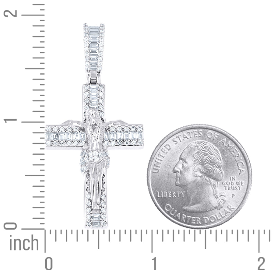 925 Sterling Silver Cz Pendant