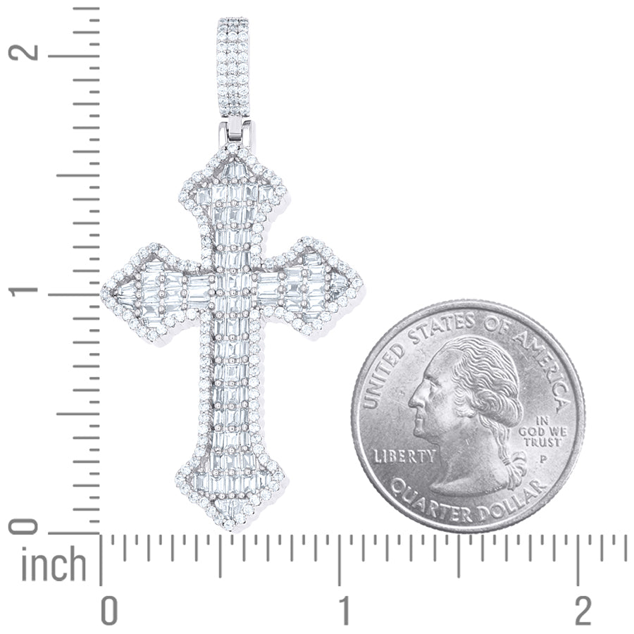 925 Sterling Silver Cz Pendant