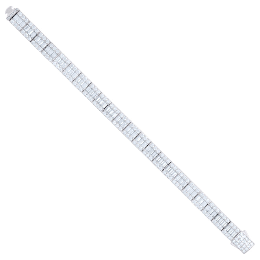 925 Sterling Silver Moissanite Bracelet
