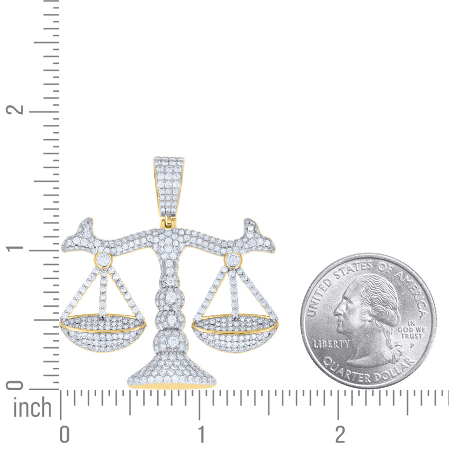 925 Sterling Silver Moissanite Pendant