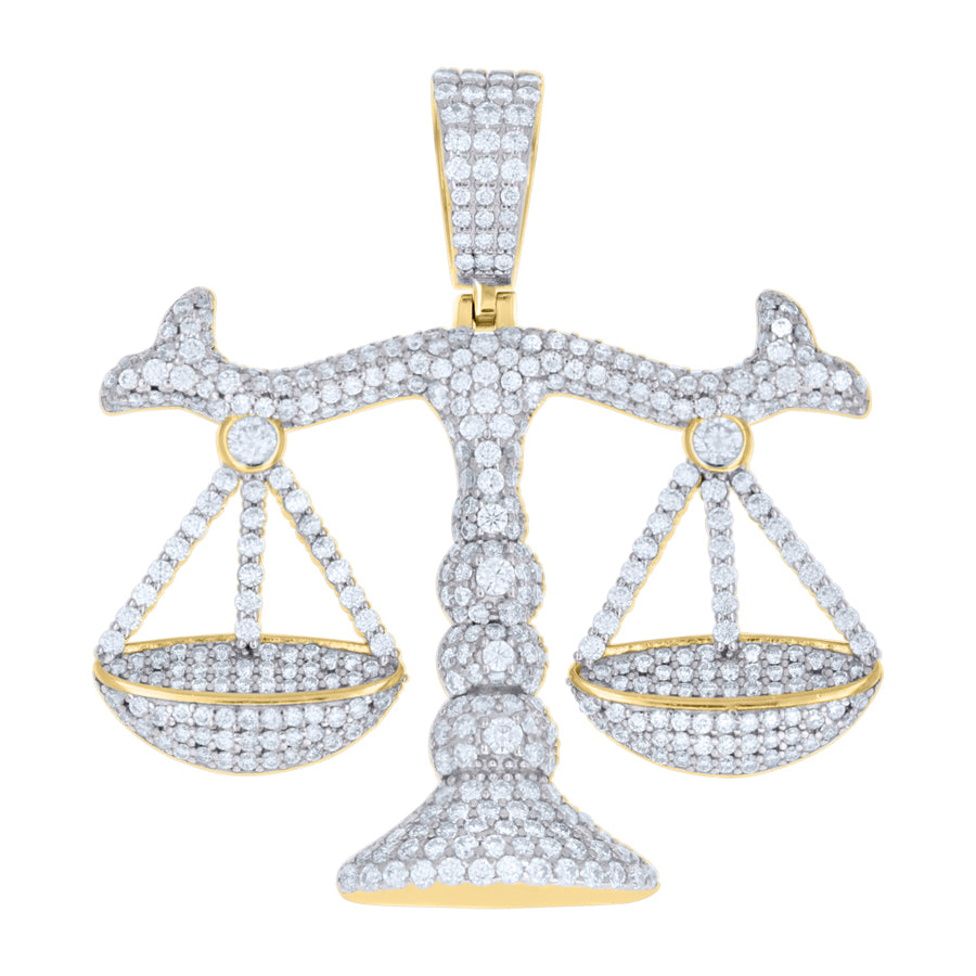 925 Sterling Silver Moissanite Pendant