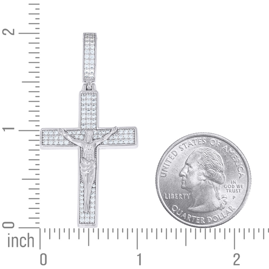 925 Sterling Silver Moissanite Pendant