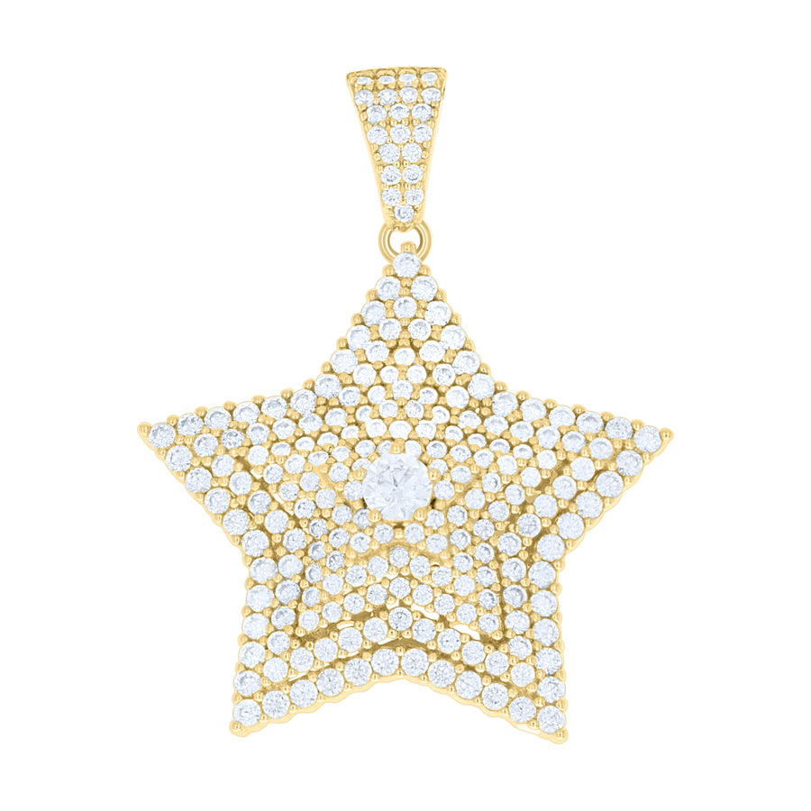925 Sterling Silver Cz Pendant
