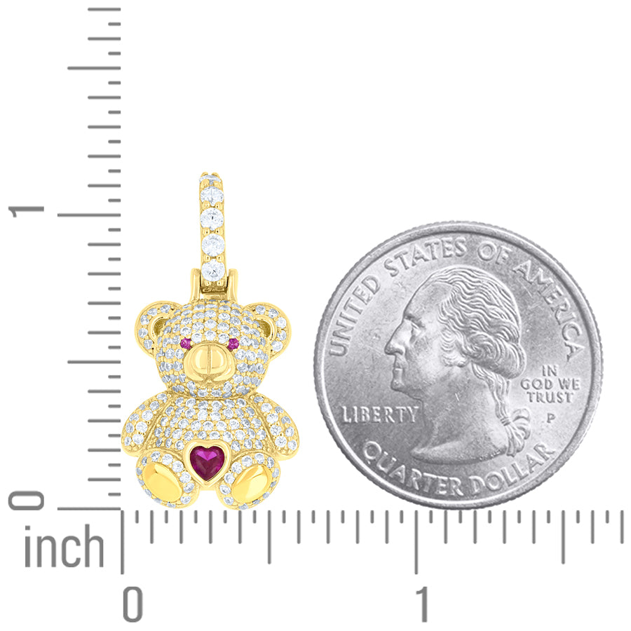 925 Sterling Silver Cz Pendant