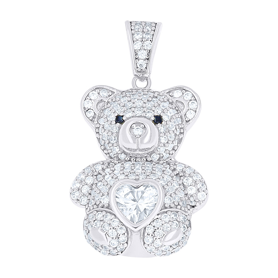 925 Sterling Silver Cz Pendant