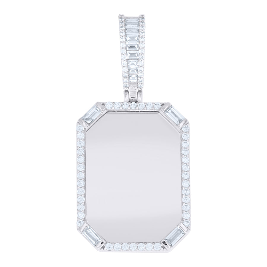 925 Sterling Silver Cz Pendant