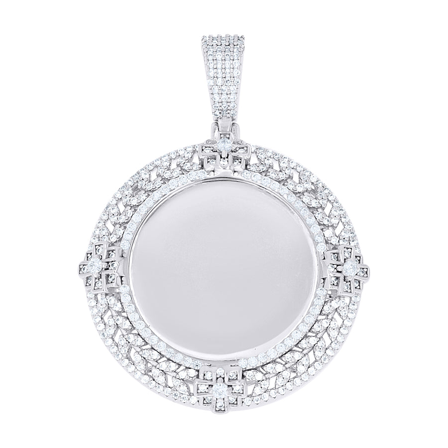 925 Sterling Silver Cz Pendant