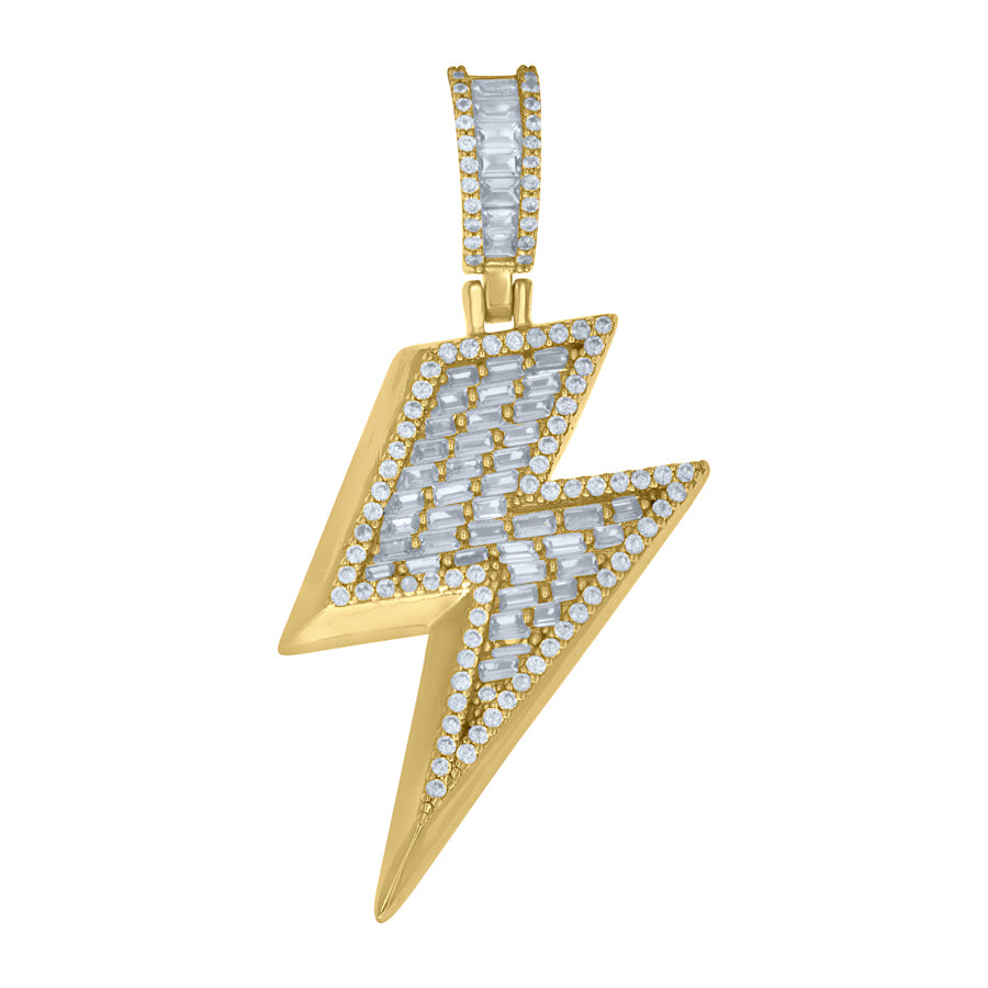 925 Sterling Silver Cz Pendant
