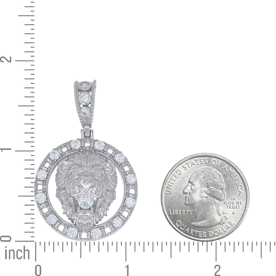 925 Sterling Silver Cz Pendant