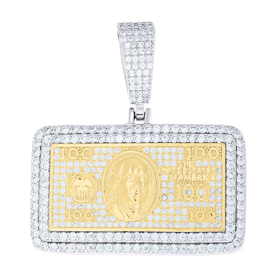 925 Sterling Silver Cz Pendant