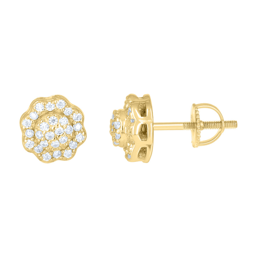 925 Sterling Silver Cz Earrings