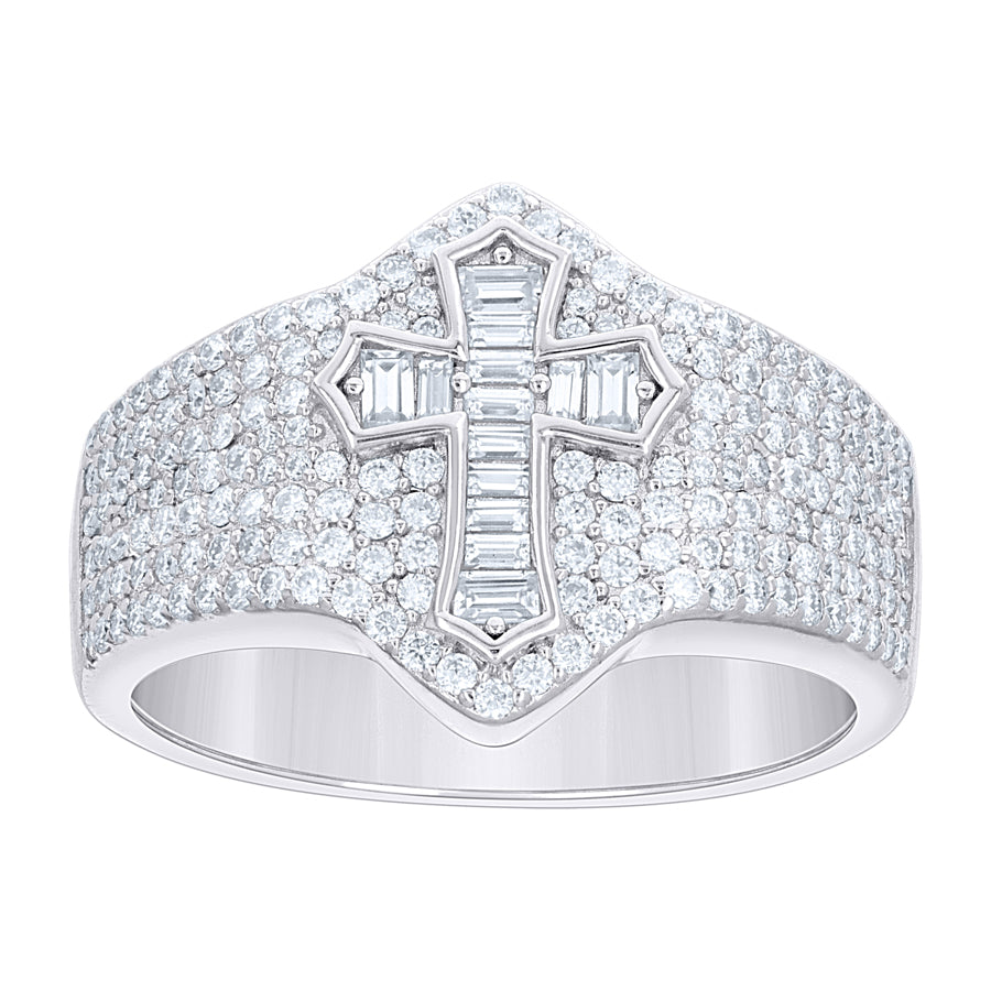 925 Sterling Silver Cz Ring