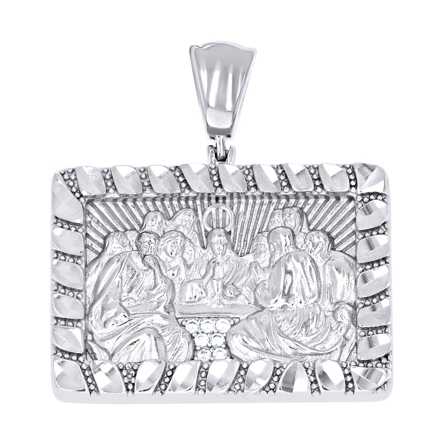 925 Sterling Silver Cz Pendant
