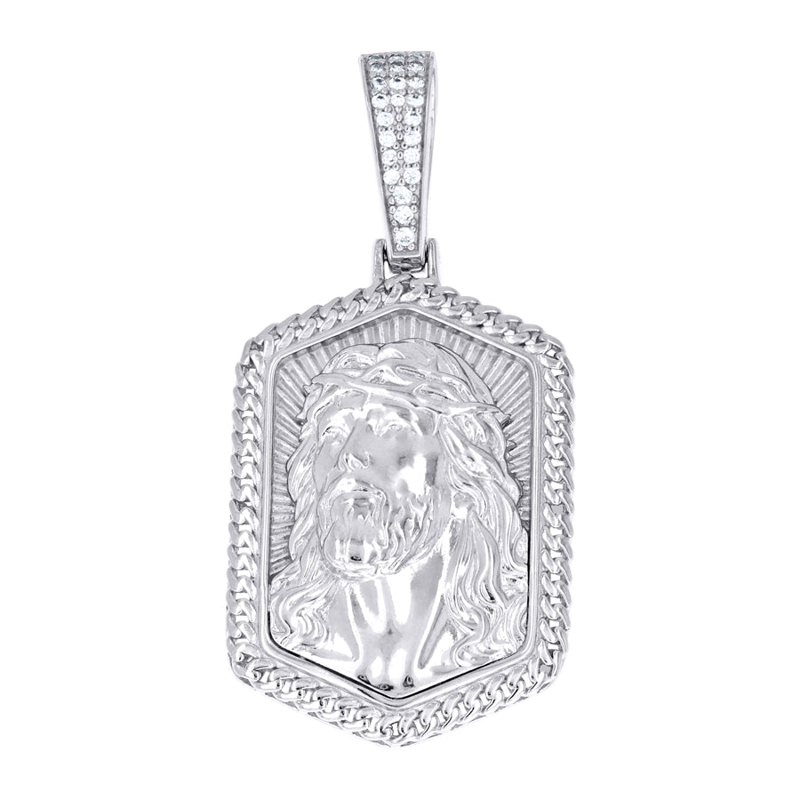 925 Sterling Silver Cz Pendant